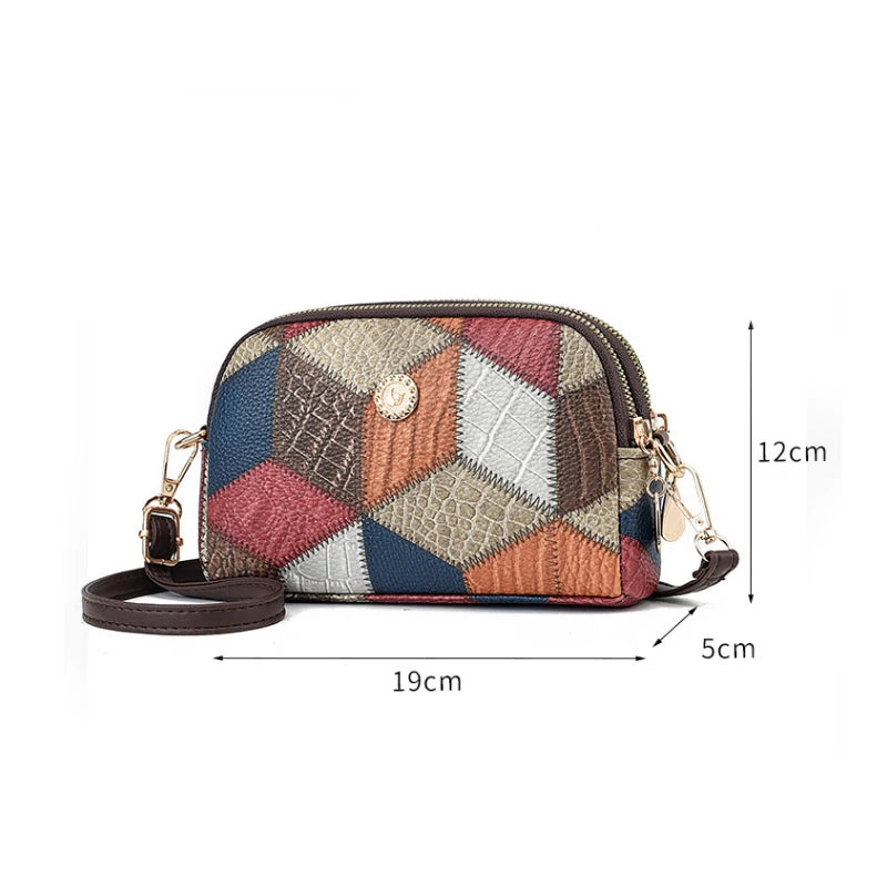 Yogodlns Women's Plaid Shoulder Bag