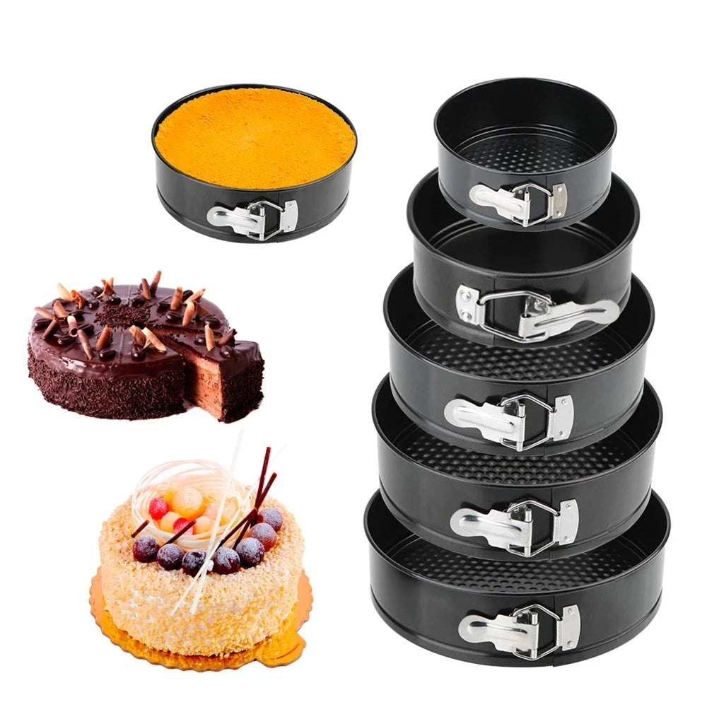 Round Springform Cake Pan with Removable Base