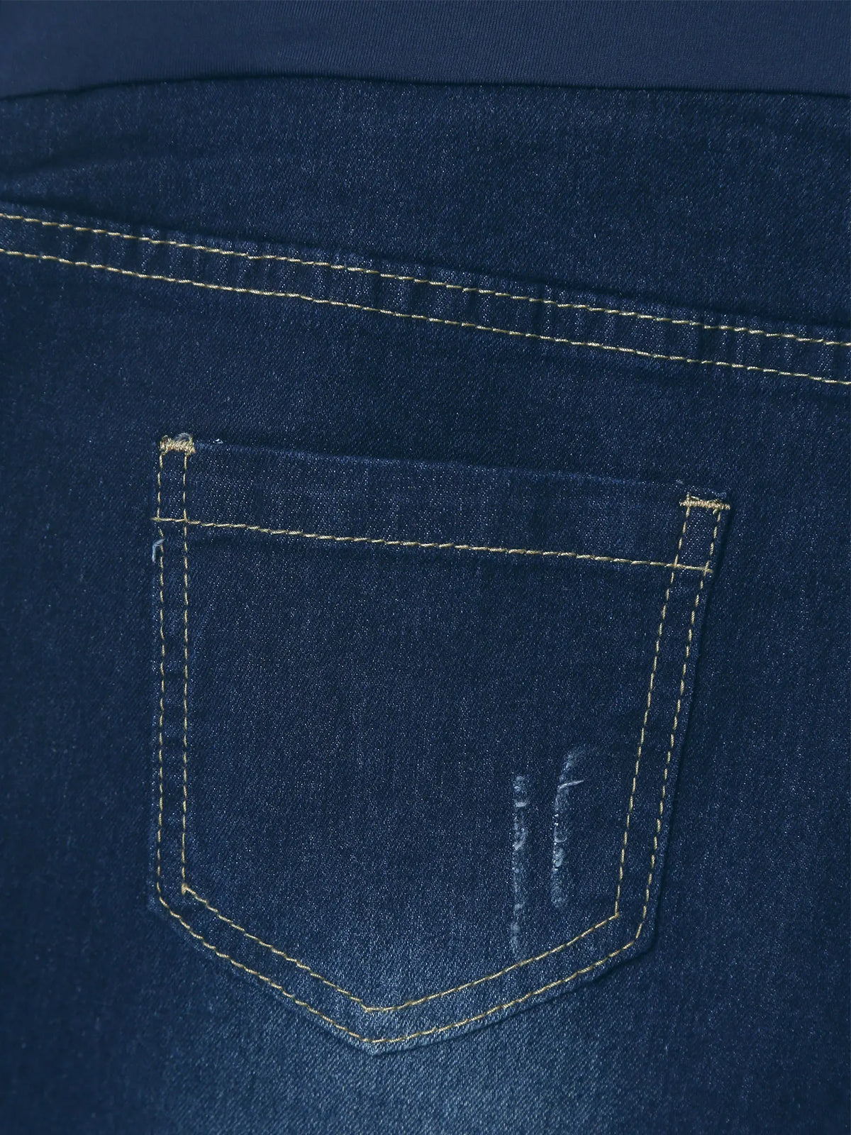 Pregnant Women Jeans High Waist Support Belly Maternity Hip Lifting Elastic Denim Pants Shorts for Daily Work Street Loungewear Whispering Desires Shoppe