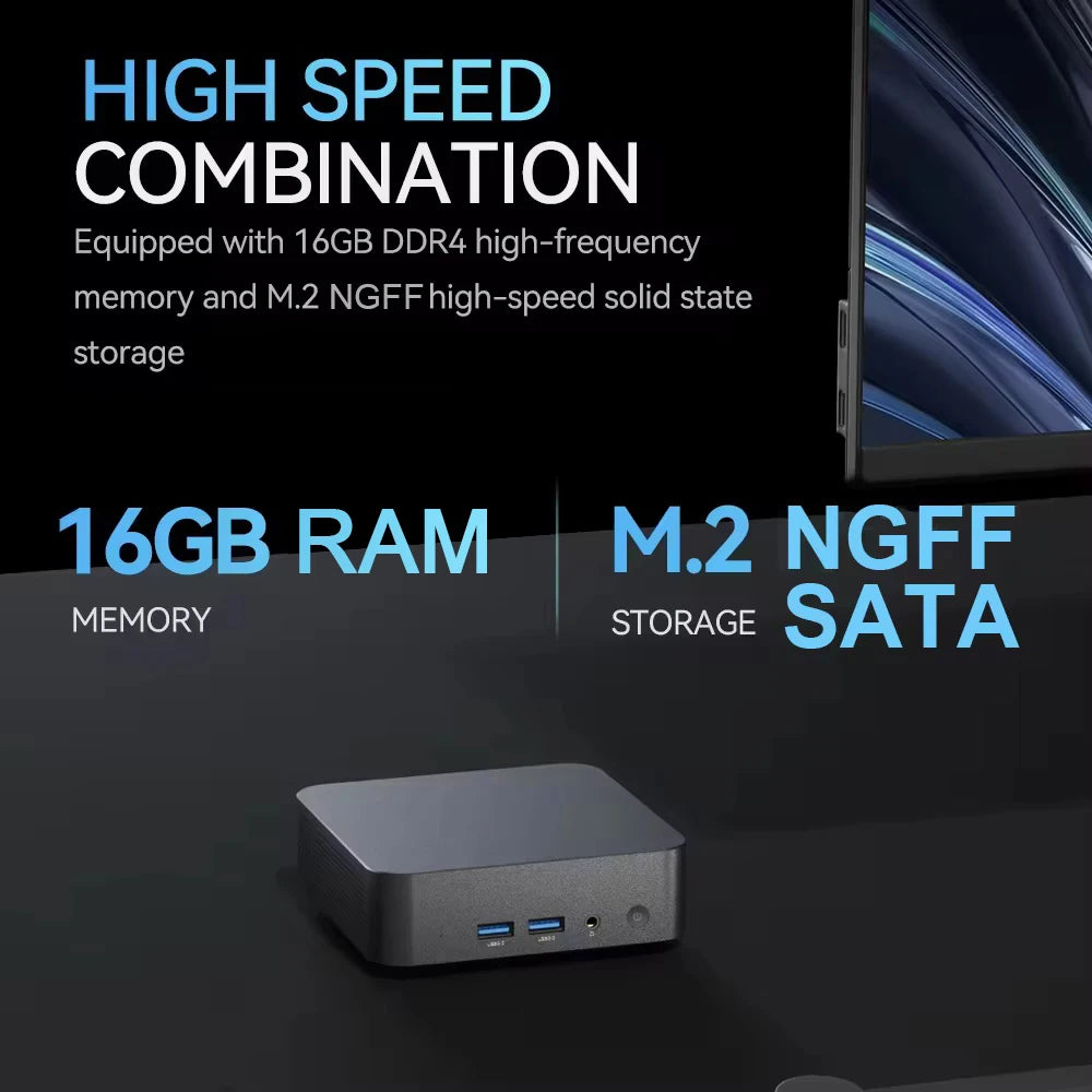 Windows Mini PC — Core i9-8950HK or Core i3-6100U