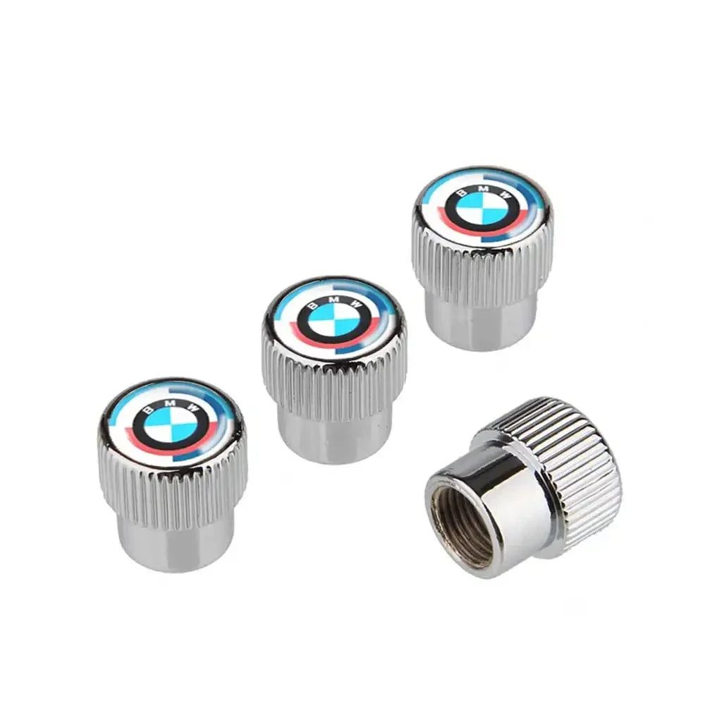 M-Power Design Aluminum Tire Valve Caps – Set of 4