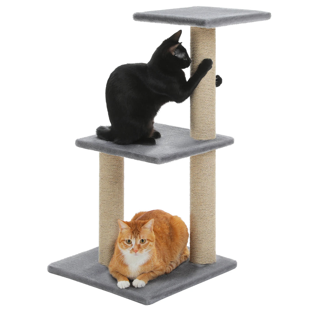 Compact Cat Tree with Removable Perch & Hammock