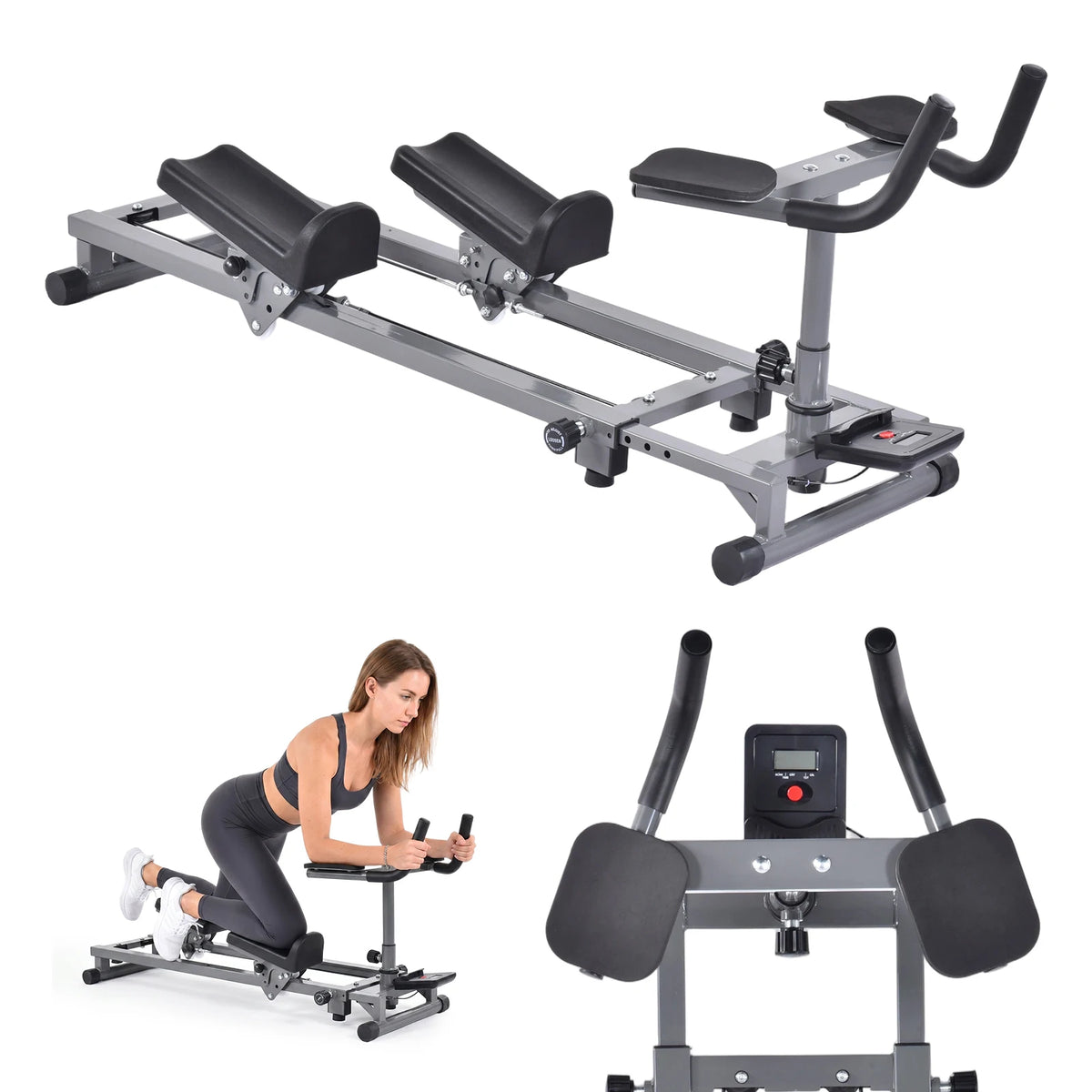 Adjustable Crawling Exercise Machine with Counter