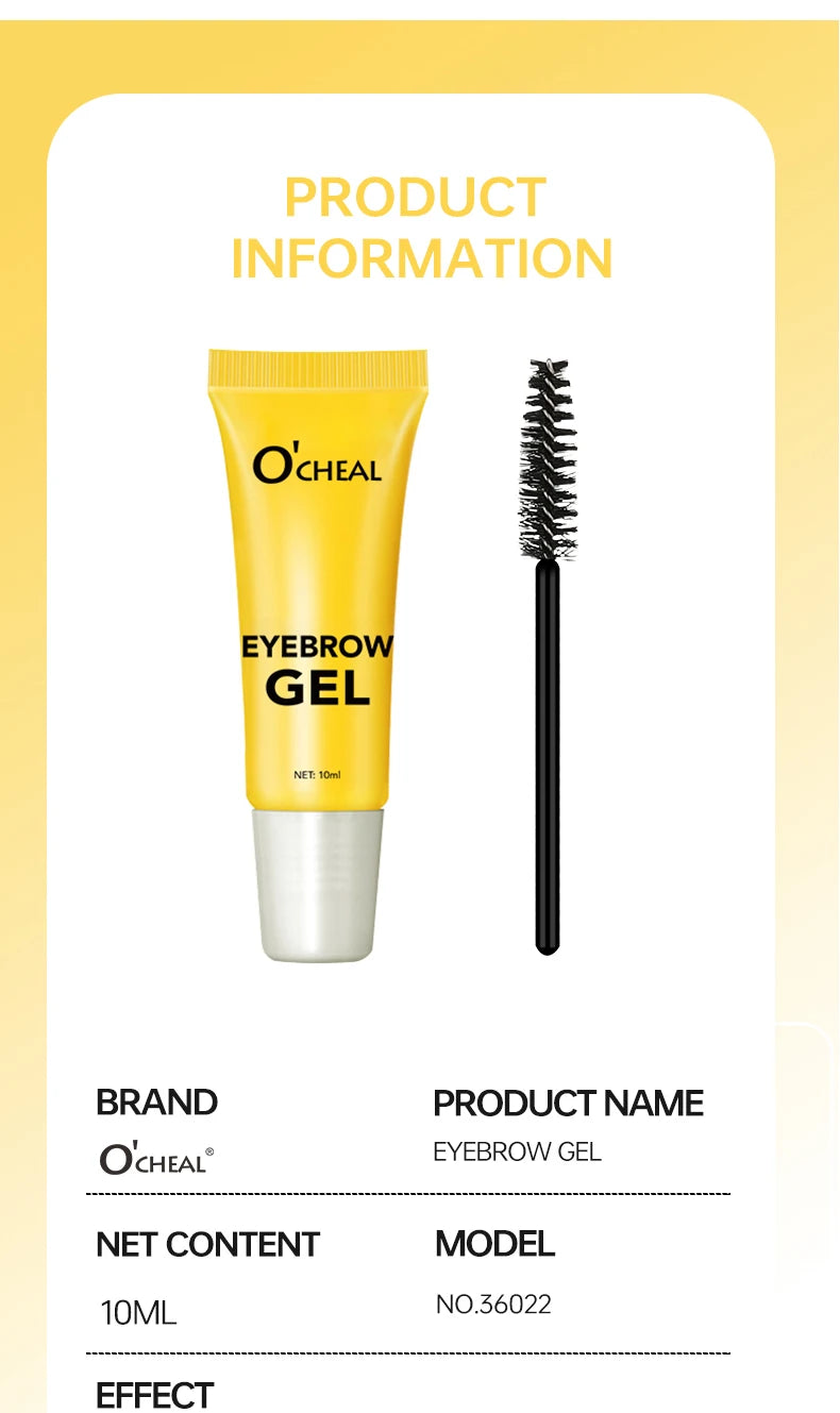 O’CHEAL Clear Eyebrow Styling Gel – 10 mL