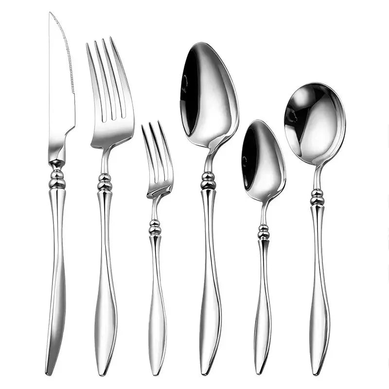 Stainless Steel Cutlery Set — 6 Pieces