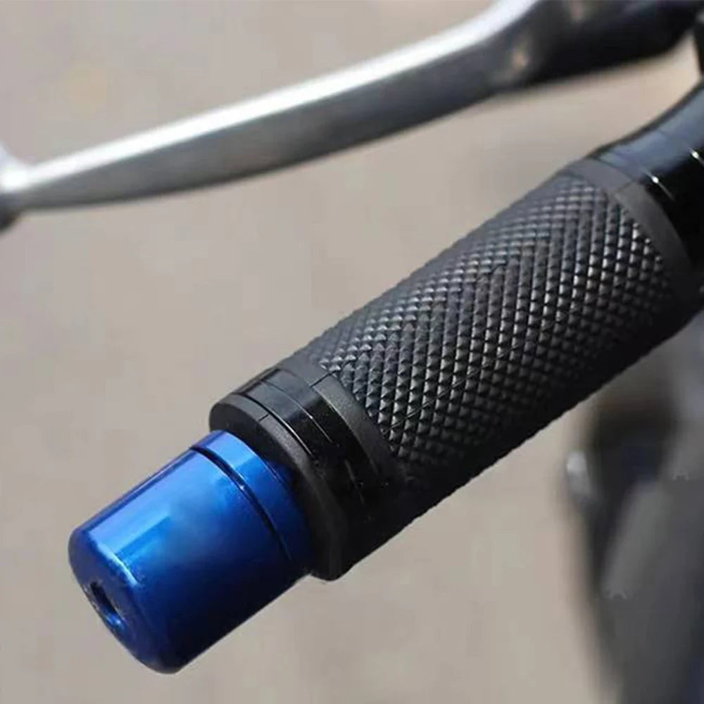 Motorcycle CNC Handlebar End Caps – Pair