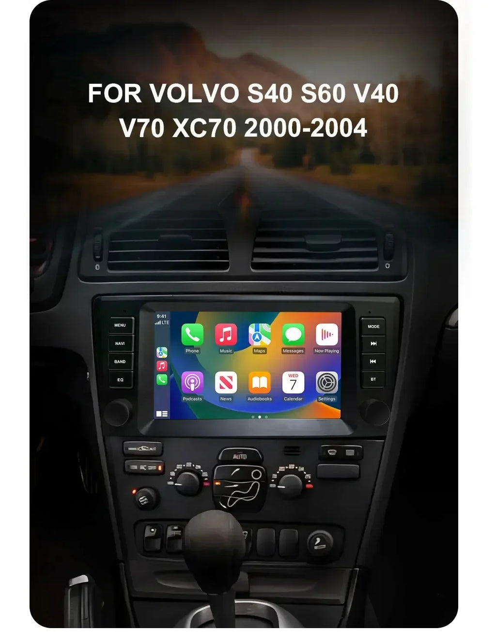 8-Inch Android Stereo for Selected Volvo Models