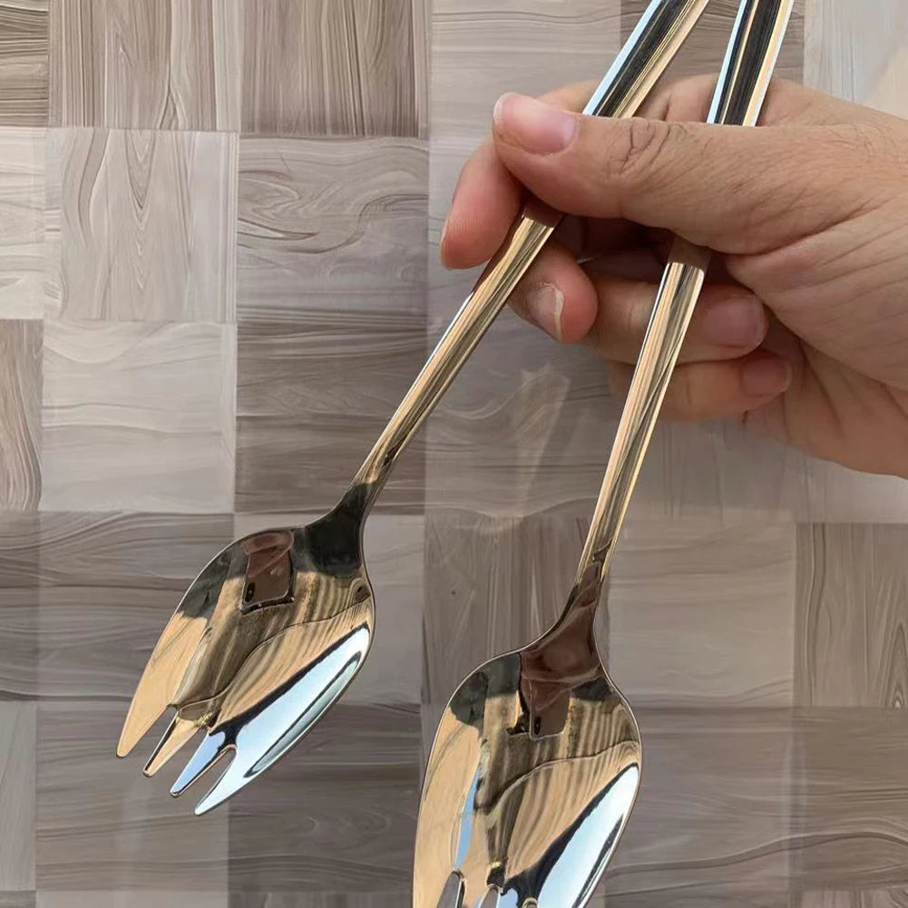 Stainless Steel Sporks — 5 Pieces