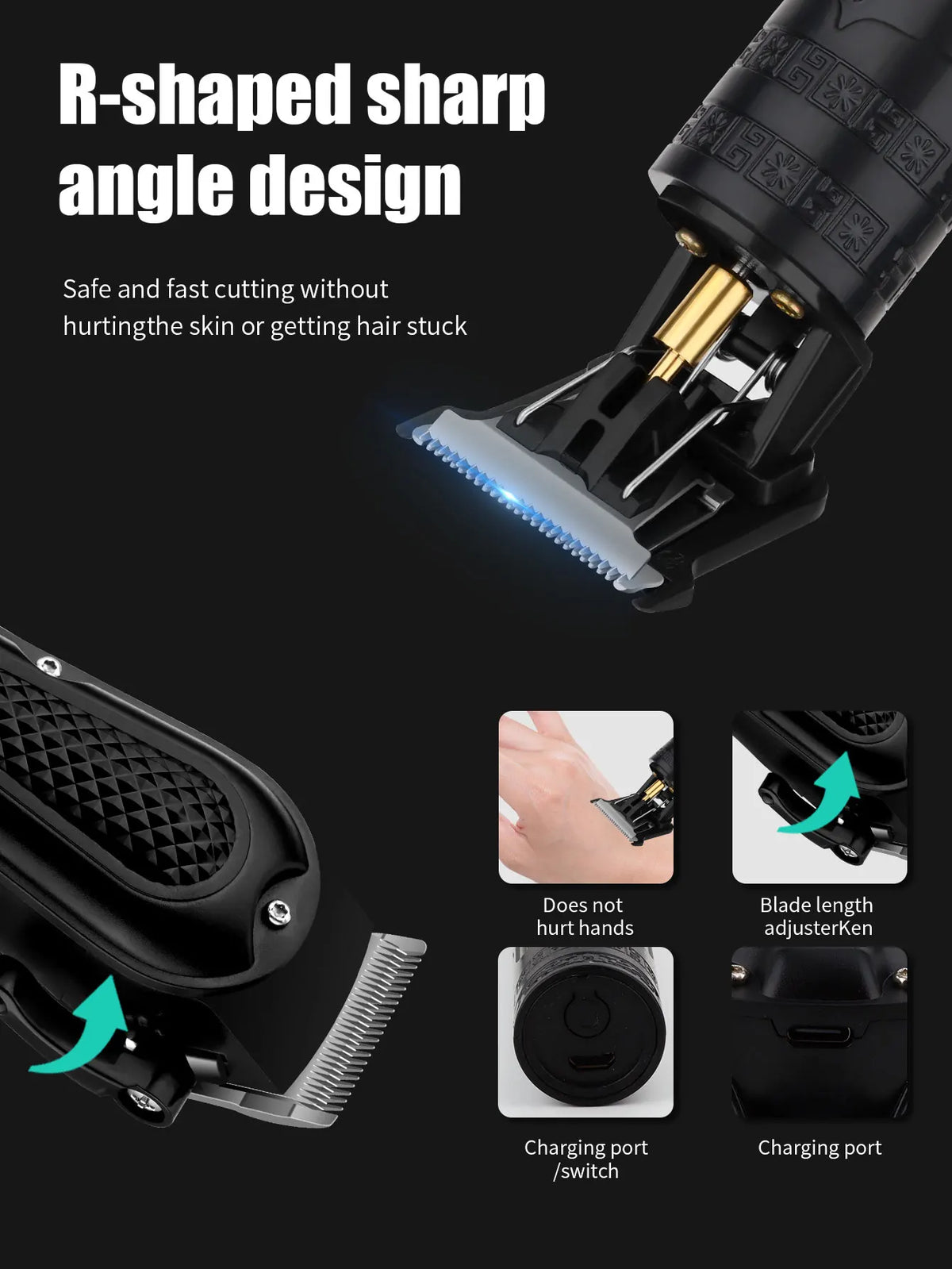 HIENA 212 Rechargeable Cordless Hair Clipper