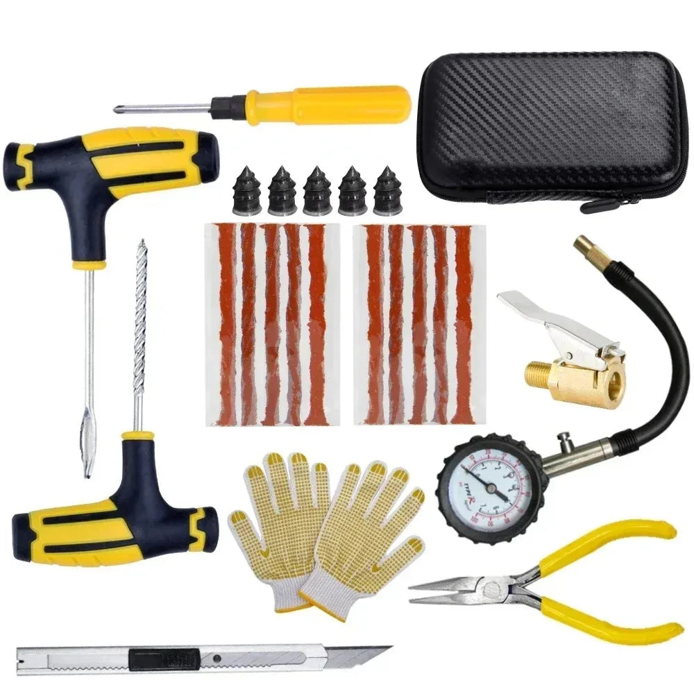 Tubeless Tire Puncture Repair Kit – Assorted Sets