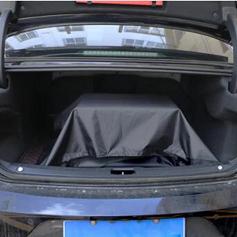 Reusable Oxford-Cloth Vehicle Covers & Trunk Mat Options