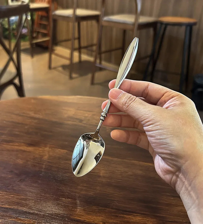 Stainless Steel Cutlery Set — 6 Pieces