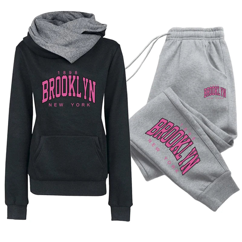 Women's Printed Hoodies and Pants — Separates or Set