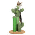 Cactus Cat Scratching Post with Three Poles