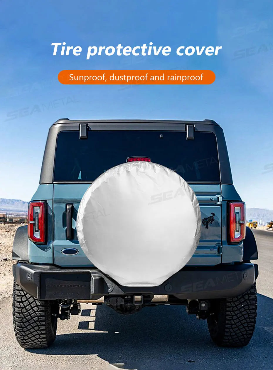 SEAMETAL Tire Covers – 29–32 Inch, 1 or 4 Pieces
