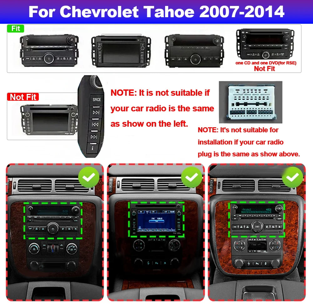 7-Inch Android Stereo for Chevrolet and GMC — 2 GB / 32 GB