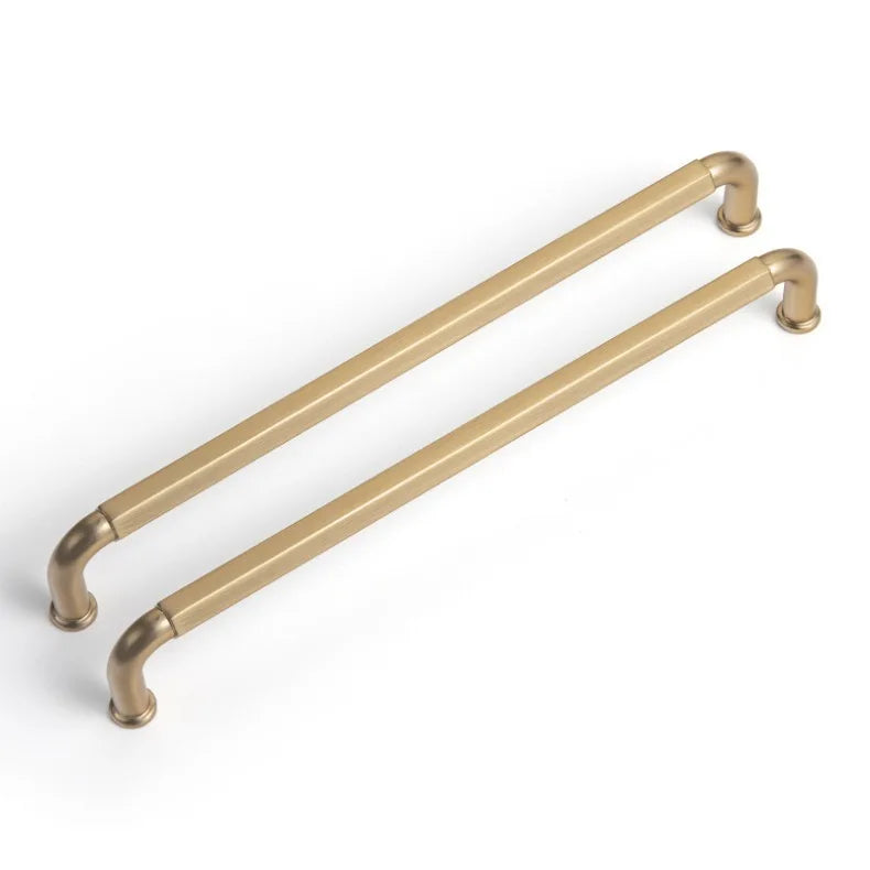 Antique Brass Zinc-Alloy Cabinet Handles – 128 mm Centers