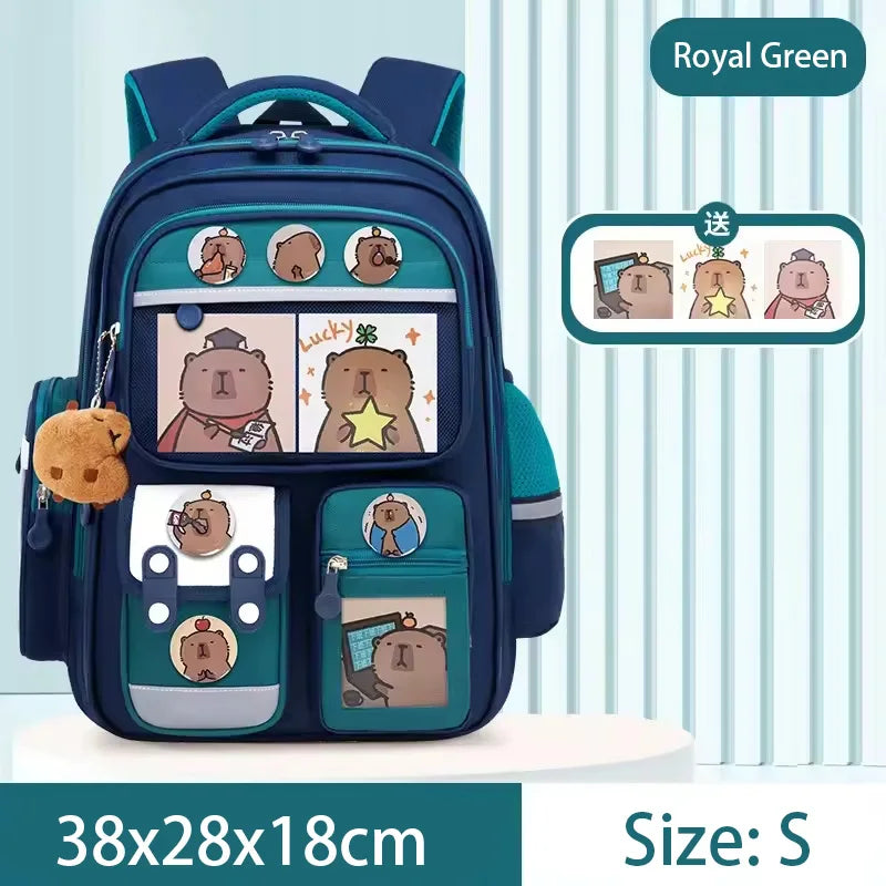 Capybara Kids' School Backpack