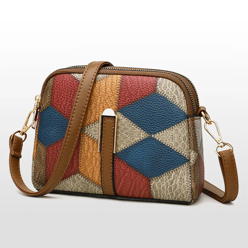 Yogodlns Women's Plaid Shoulder Bag