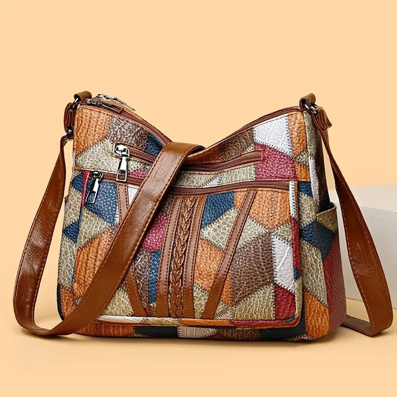Yogodlns Women's Vintage-Style Crossbody Bag