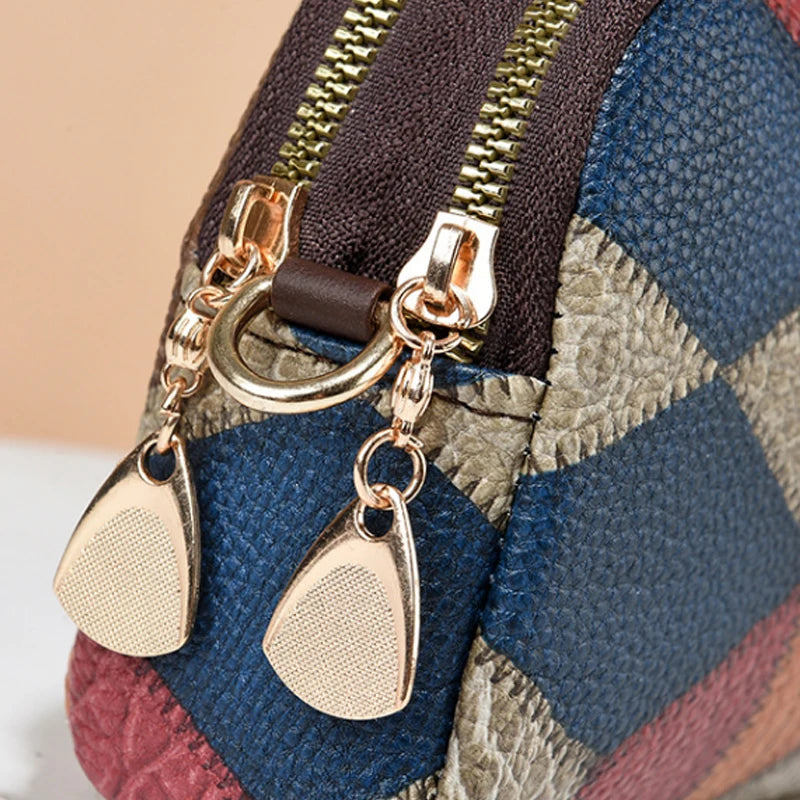 Yogodlns Women's Plaid Shoulder Bag