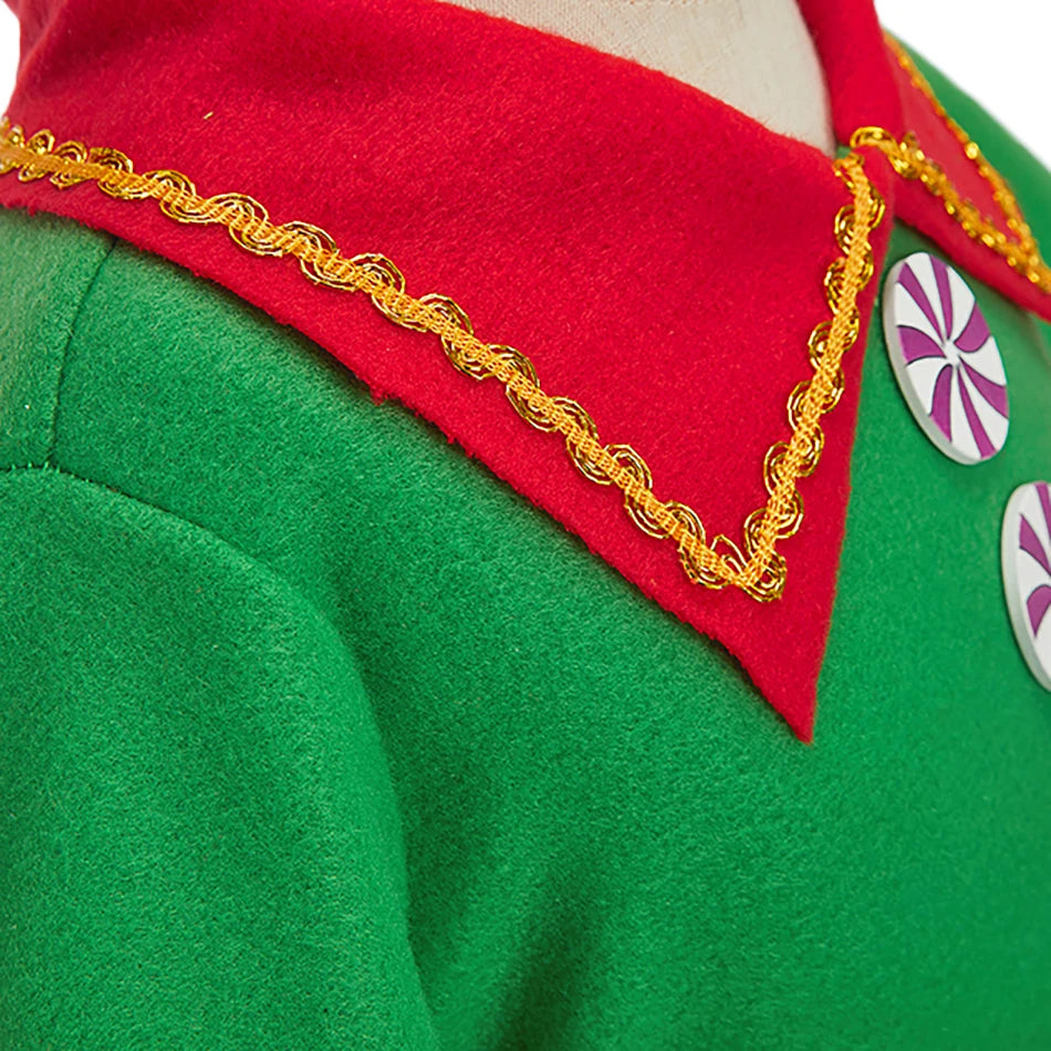 Kids Adult Christmas Clothing Set Kids Tops Pants Hat Belt Children Xmas Clothes Baby Boy Girl Birthday Outfit Elves Costume Whispering Desires Shoppe