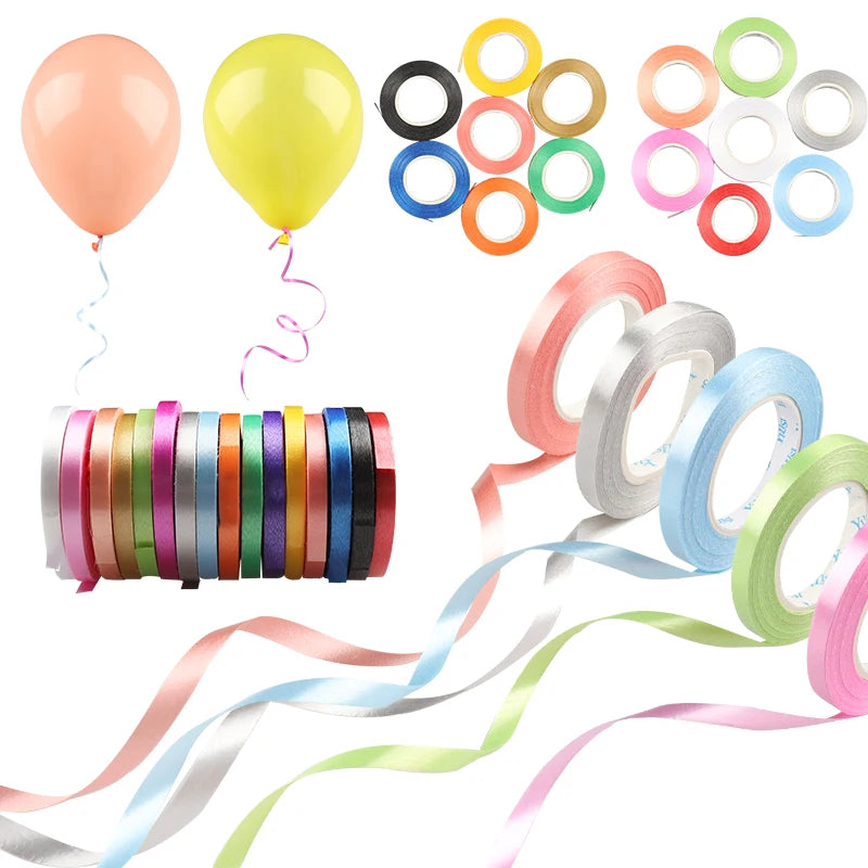 Balloon Ribbon, 10 m Roll x 5 mm