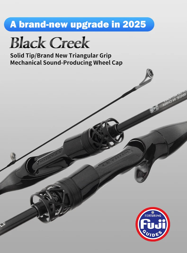 LEYDUN Black Creek Two-Section Fishing Rod