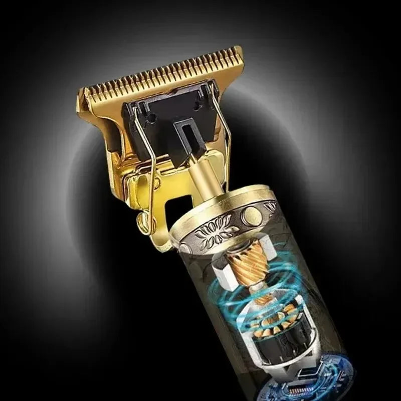 T9 Rechargeable Hair Trimmer – Vintage Style