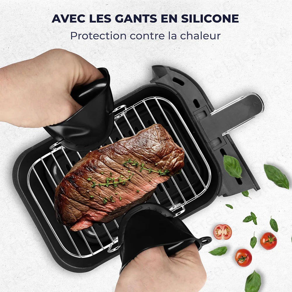 Dual-Zone Air Fryer Accessory Set