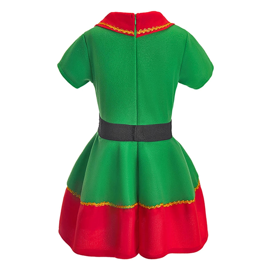 Kids Adult Christmas Clothing Set Kids Tops Pants Hat Belt Children Xmas Clothes Baby Boy Girl Birthday Outfit Elves Costume Whispering Desires Shoppe