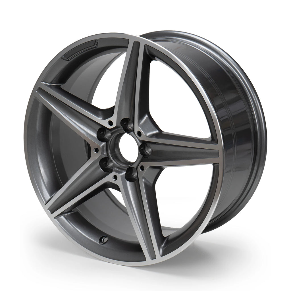 18×8.5 Aftermarket Alloy Wheel – 5×112, ET35, Gray