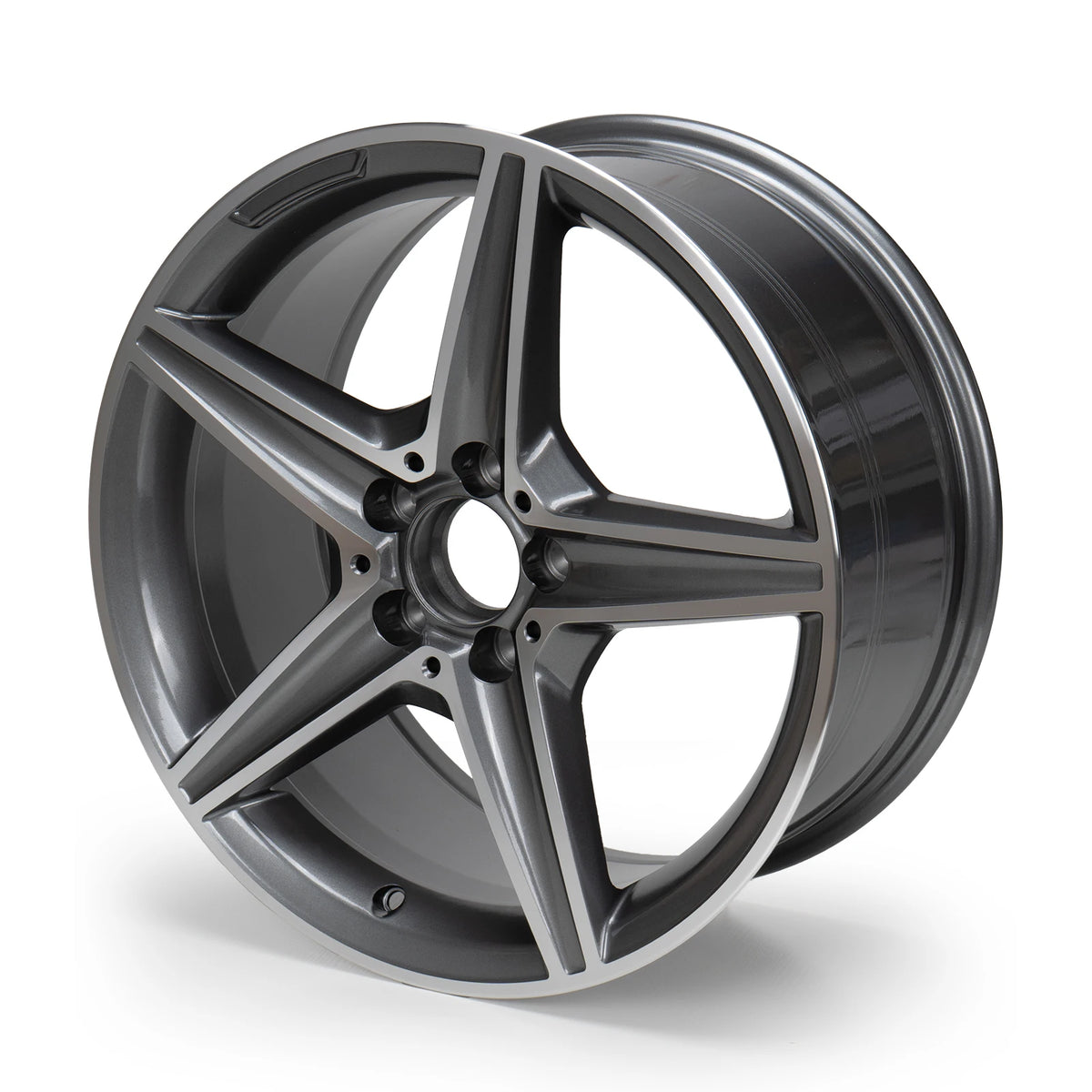 18×8.5 Aftermarket Alloy Wheel – 5×112, ET35, Gray