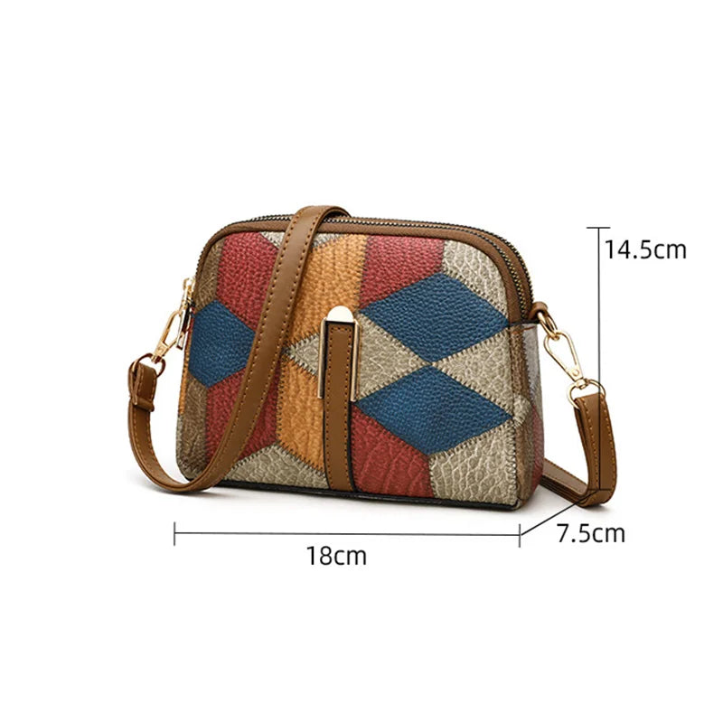 Yogodlns Women's Plaid Shoulder Bag