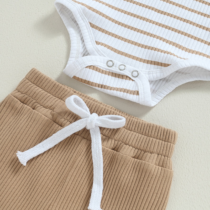 Baby Romper and Pants Set — Cotton Blend