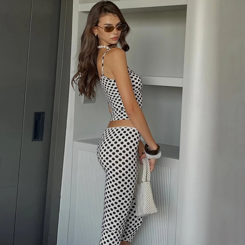 Women's Cami Top and Capri Pants Set
