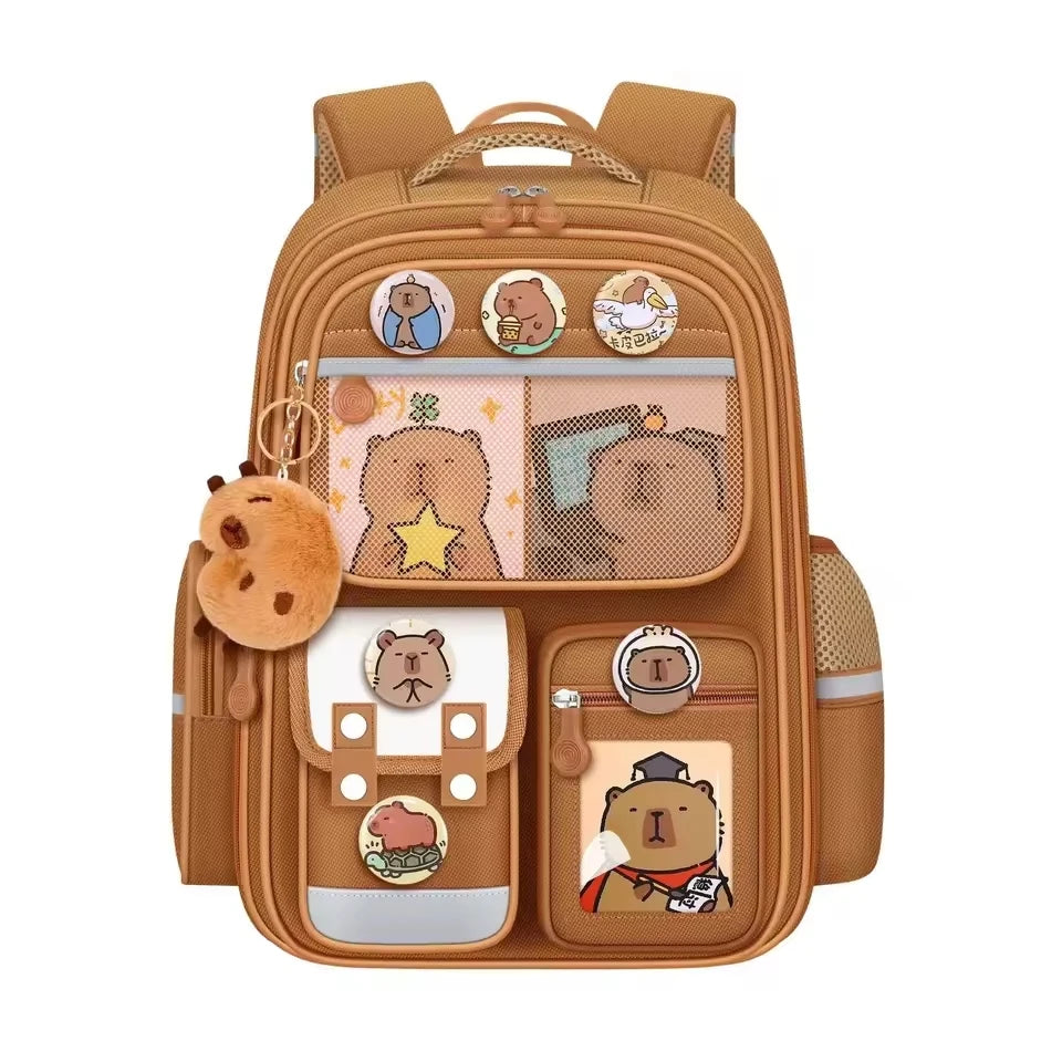 Capybara Kids' School Backpack