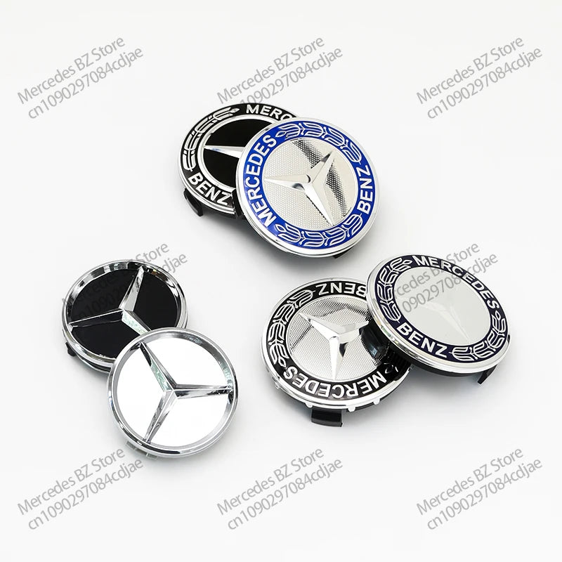 Wheel Center Caps or Stickers – Set of 4