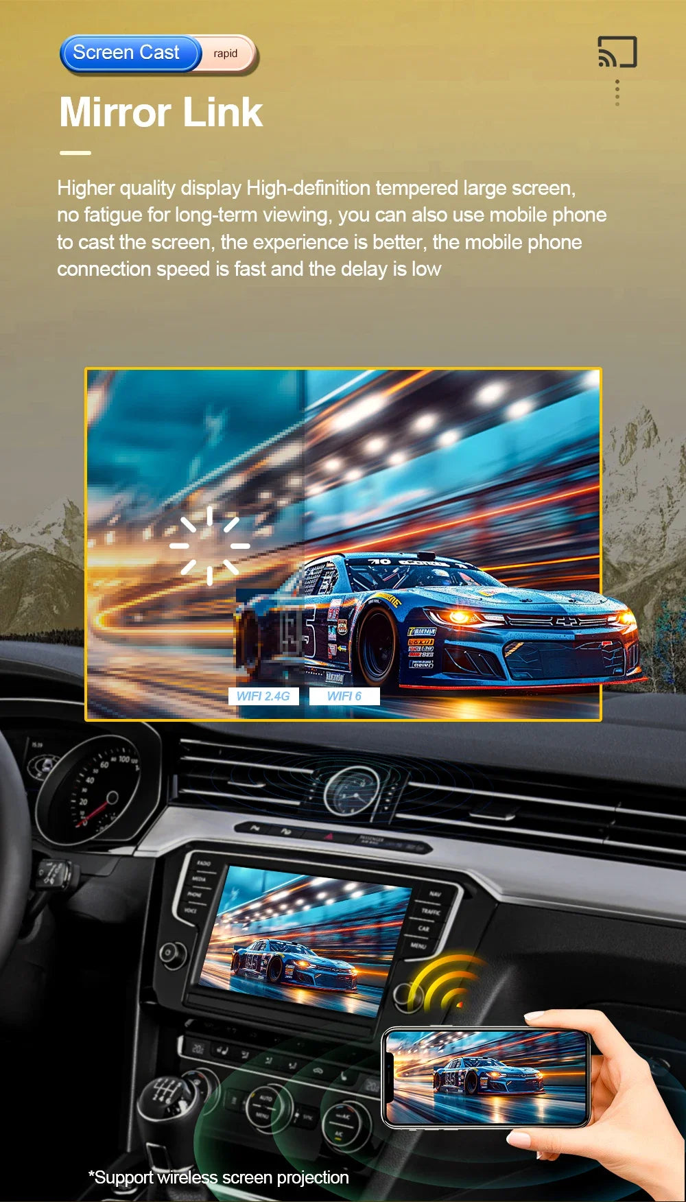 9-Inch Android Stereo for Chevrolet Onix 2020–2022