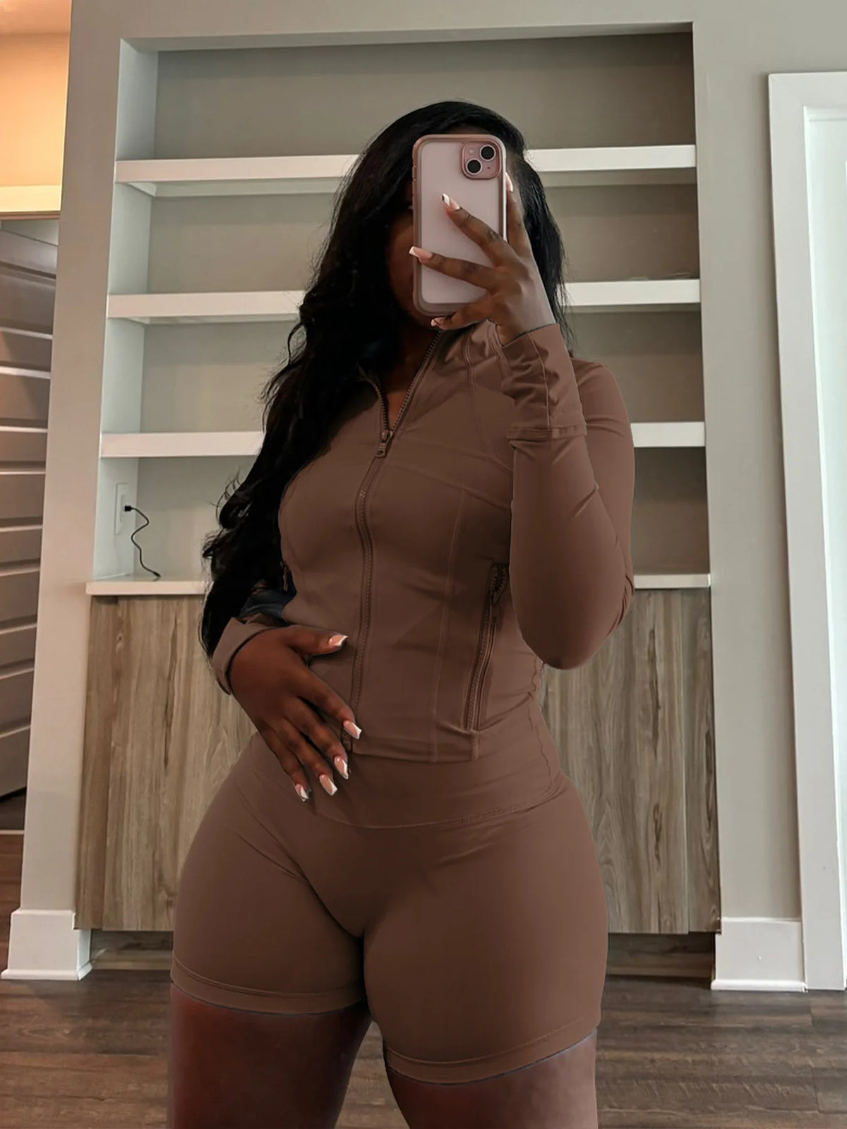 Sleeveless Top & Shorts Two-Piece Set