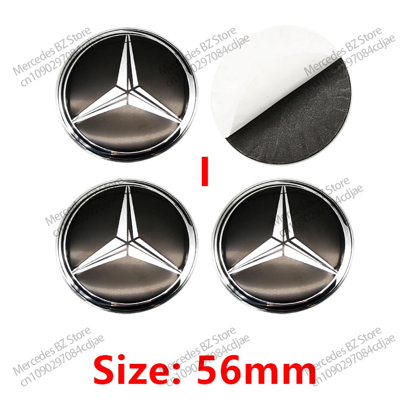 Wheel Center Caps or Stickers – Set of 4