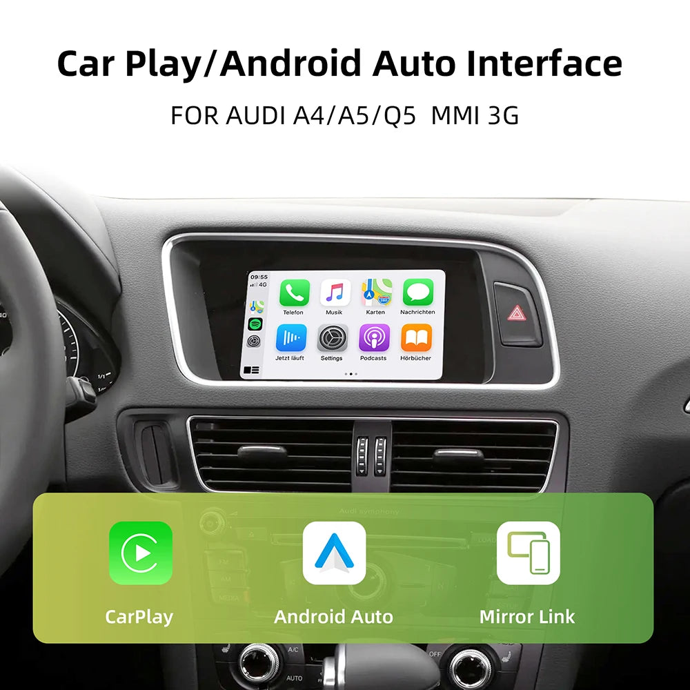 ANYFAR CarPlay & Android Auto Interface for Audi MMI 3G