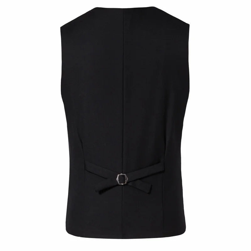 Men's Single-Breasted Formal Suit Vest