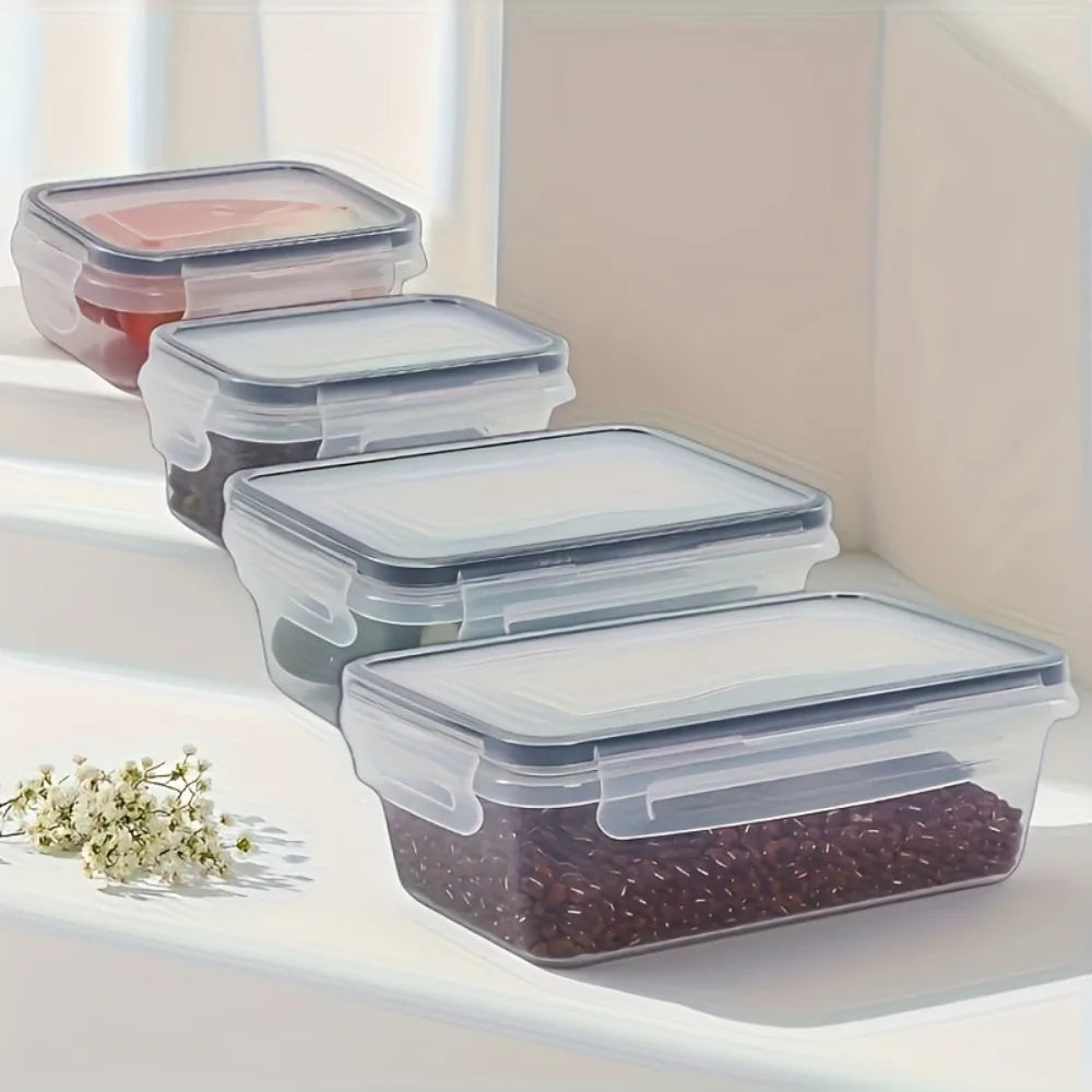 Locking-Lid Food Storage Containers — 8-Piece Option