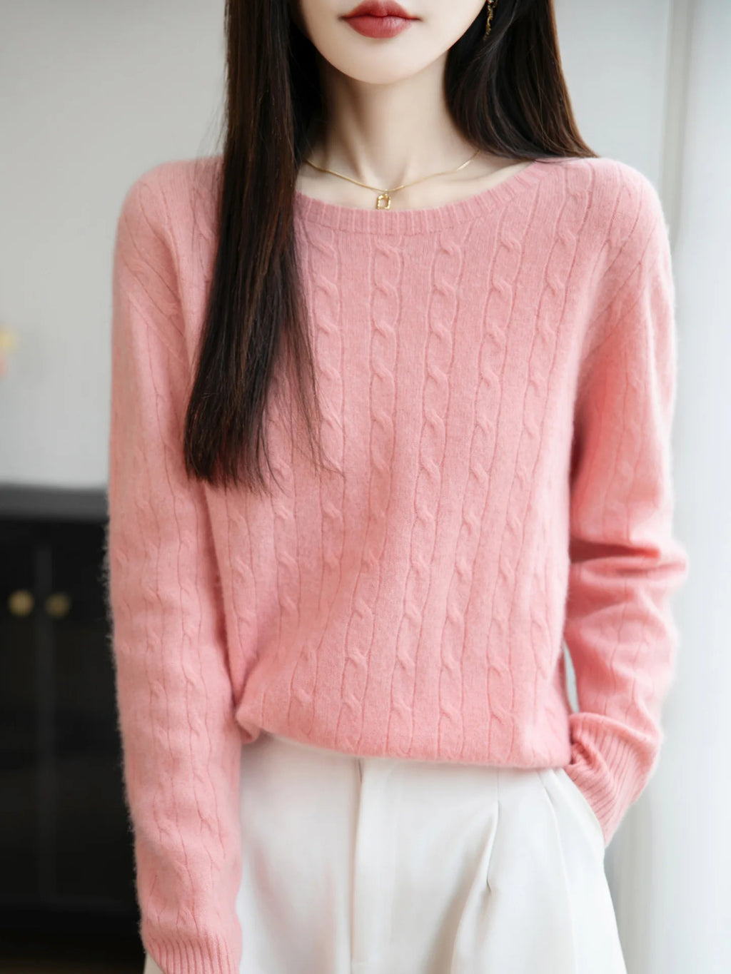 Women Sweater Loose Fashion Long Sleeve Pullovers Autumn Winter Warm Solid Bottoming Shirt Korean Fashion Knitted Jumpers Whispering Desires Shoppe
