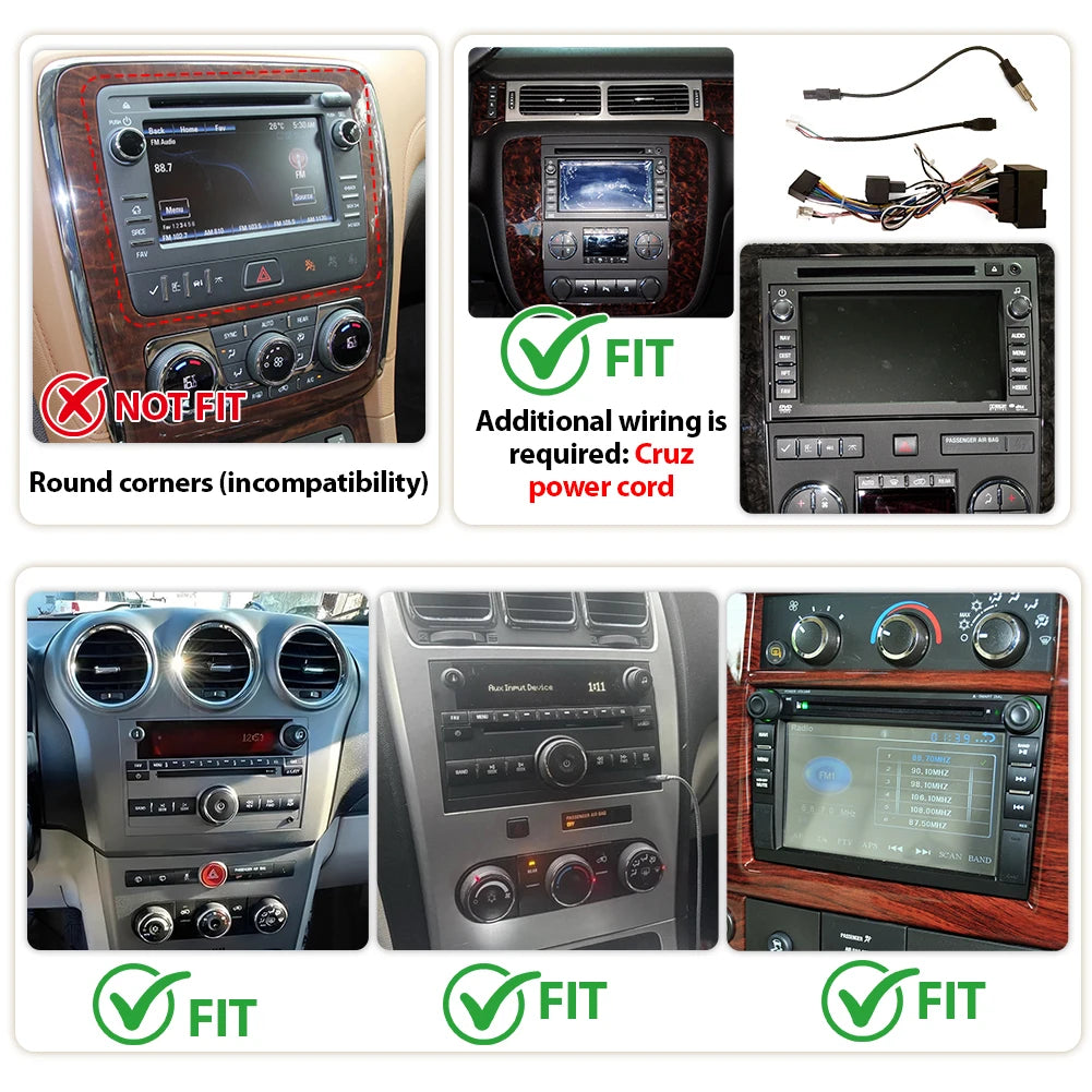 7-Inch Android Stereo for Chevrolet and GMC — 2 GB / 32 GB