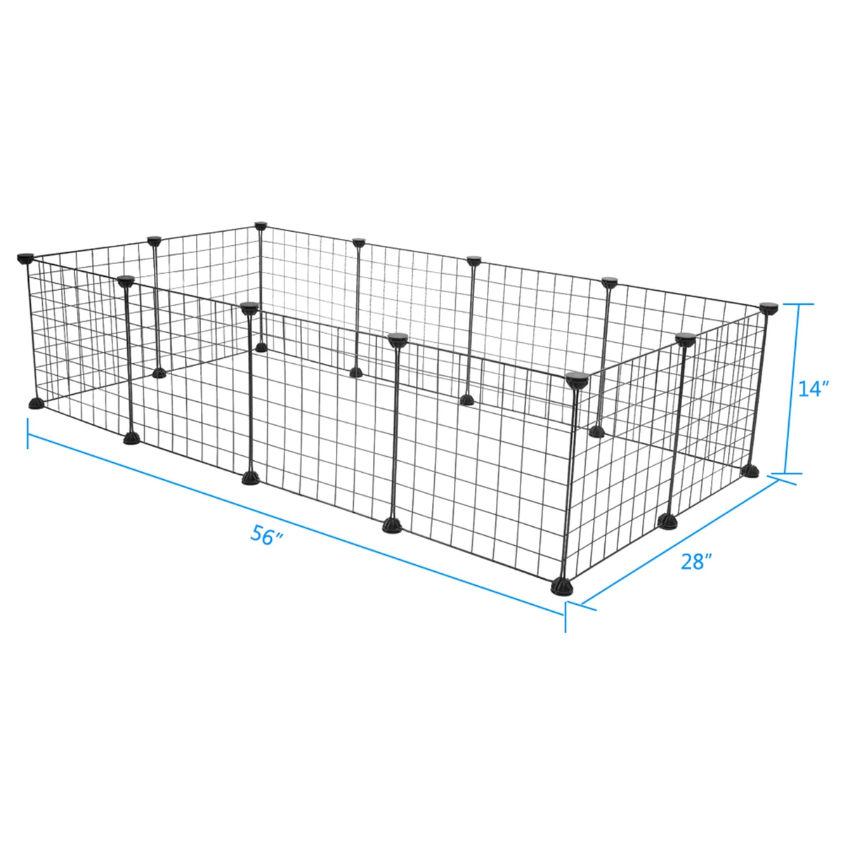 Portable Metal Wire Small-Animal Playpen
