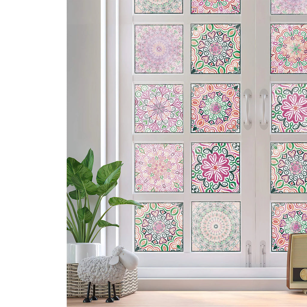 Decorative Self-Adhesive Tile Stickers – 24 Pieces
