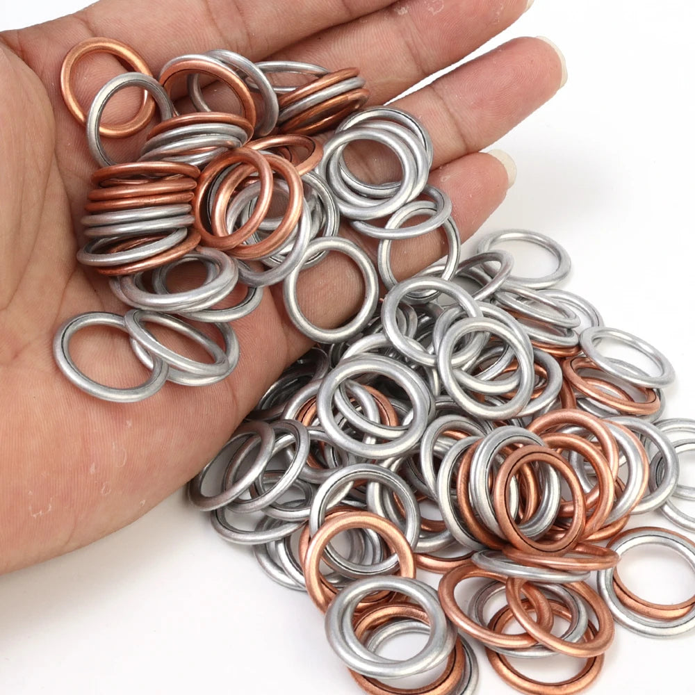 Copper & Aluminum Oil Drain Plug Washer Packs