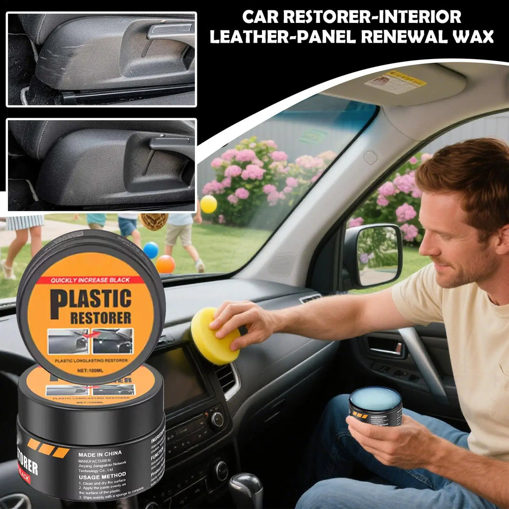 Car Interior Leather Care Paste